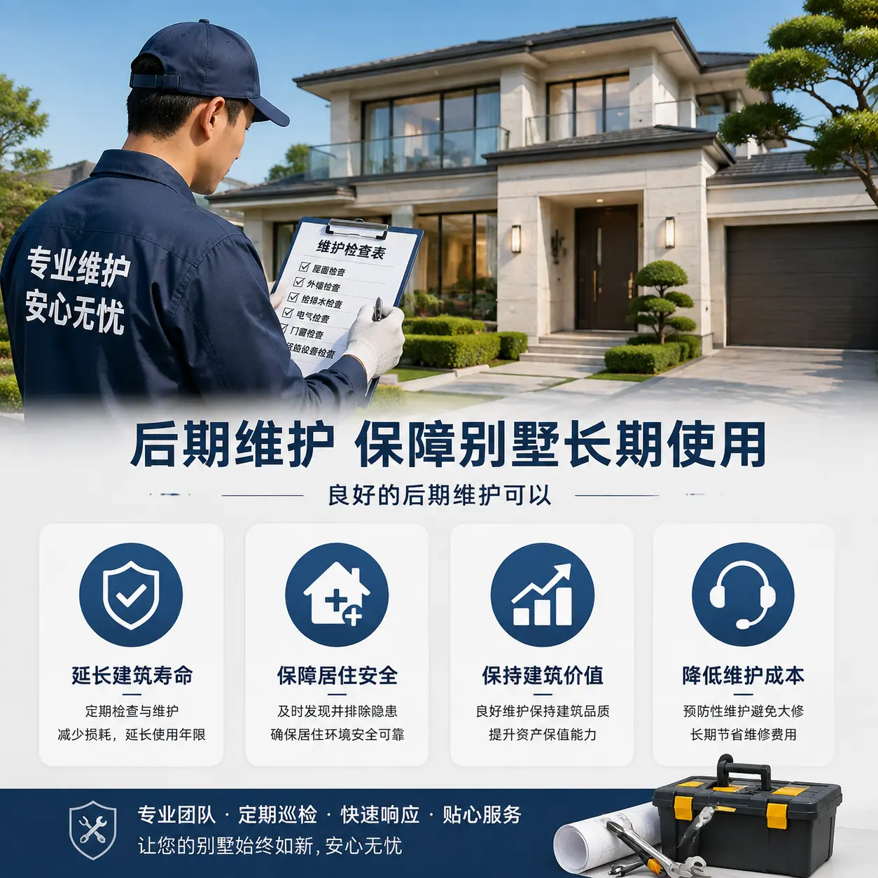 别墅建造公司推荐: 黔南 施工质量的关键要素