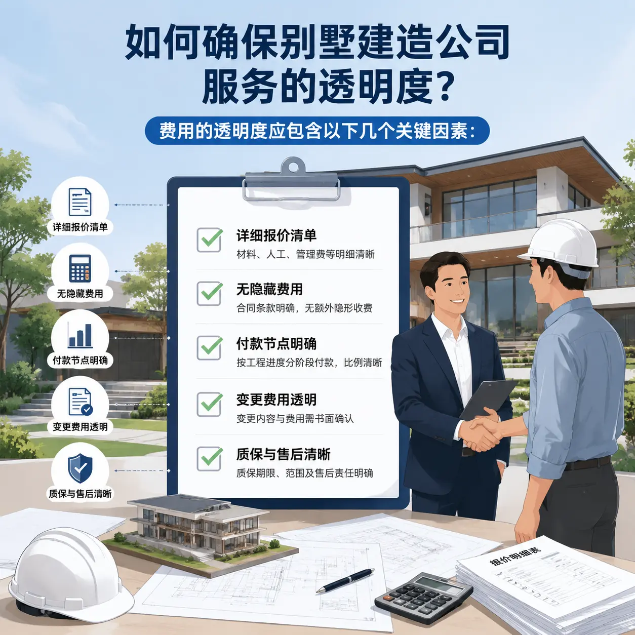 在 黔南 如何确保别墅建造公司服务的透明度?
