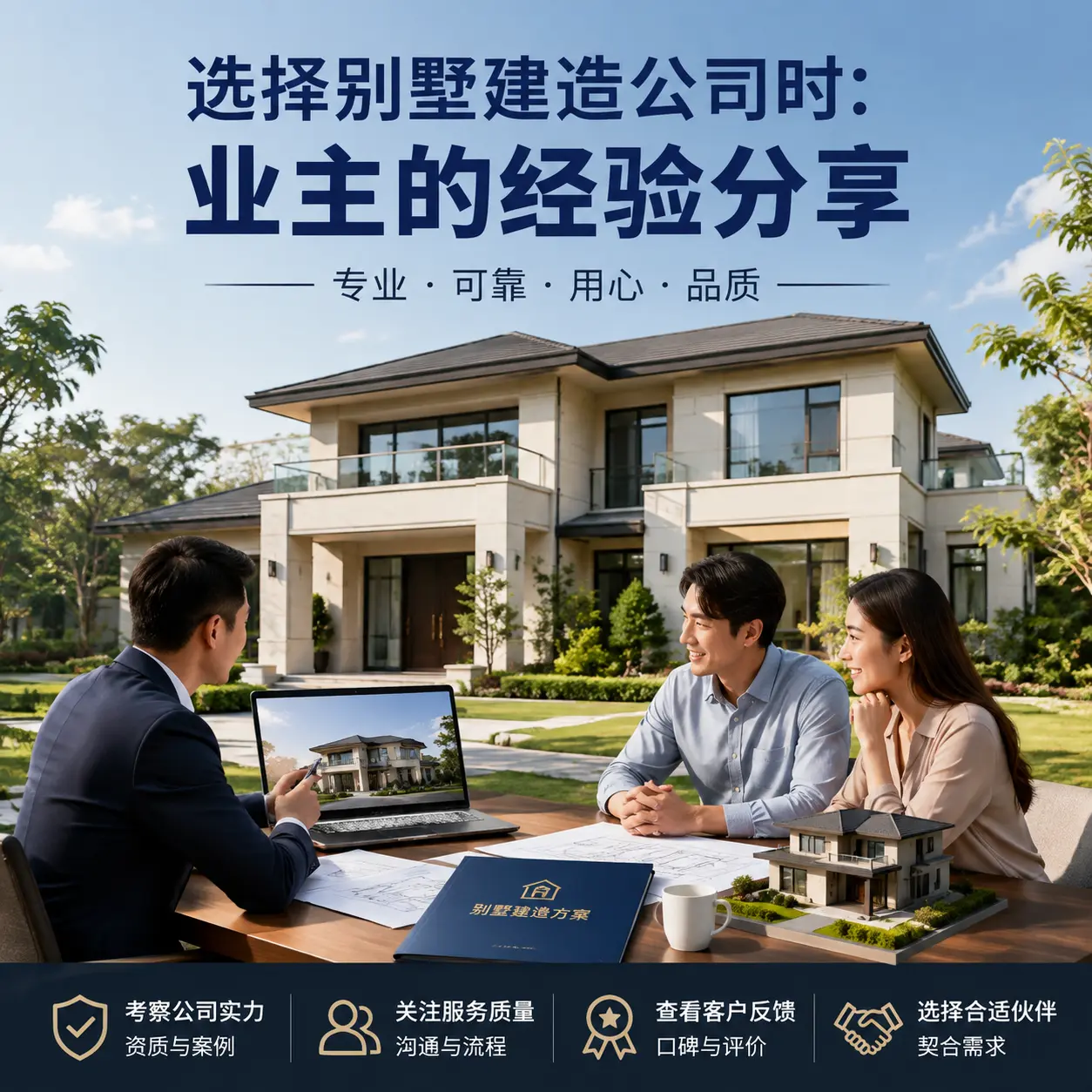 选择别墅建造公司时： 黔南 业主的经验分享