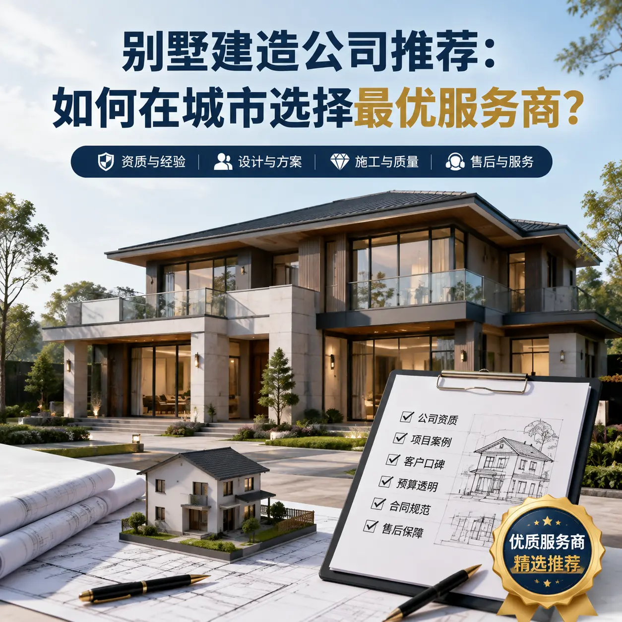 别墅建造公司推荐:如何在 黔南 选择最优服务商?