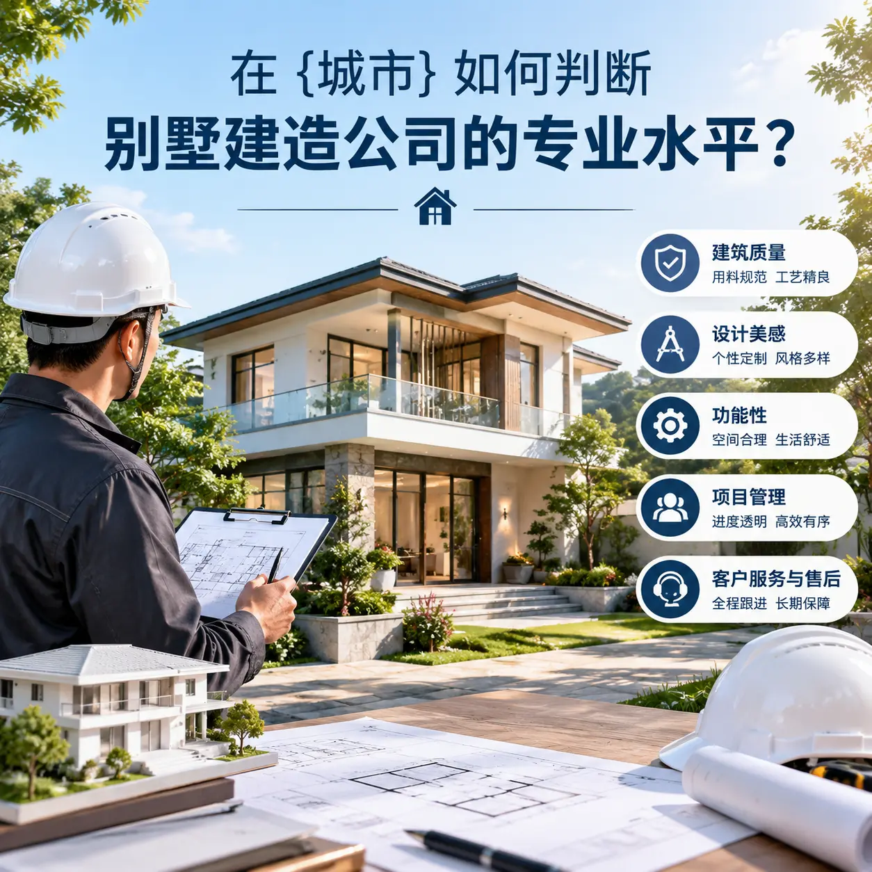 在 黔南 如何判断别墅建造公司的专业水平?