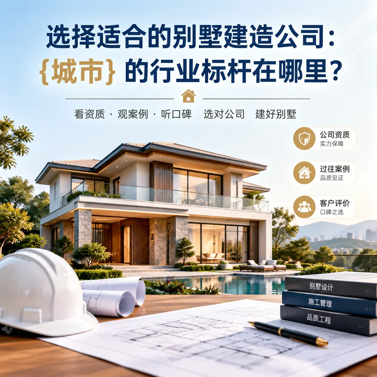 选择适合的别墅建造公司： 黔南 的行业标杆在哪里？