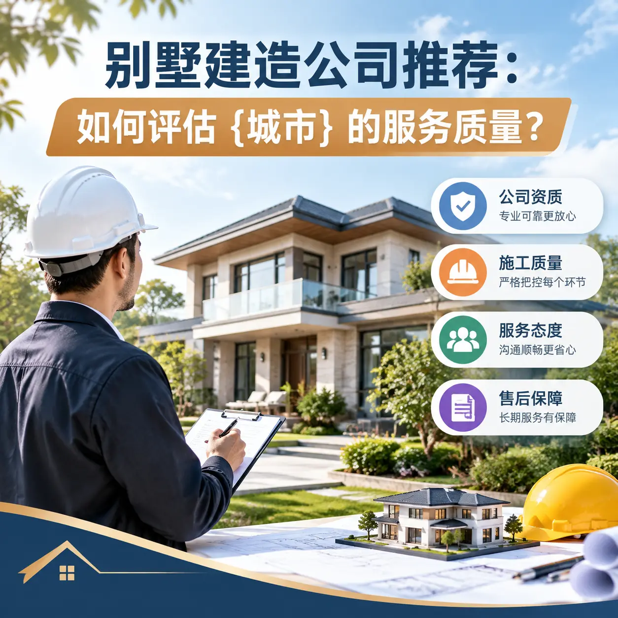 别墅建造公司推荐：如何评估 黔南 的服务质量？