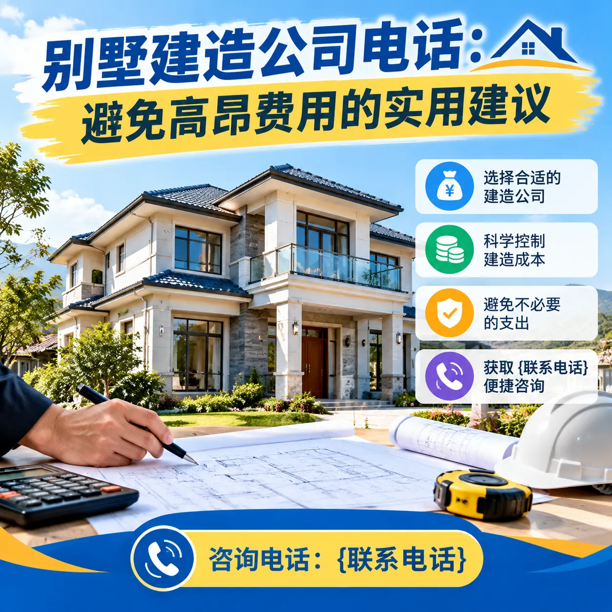 黔南别墅建造公司电话：避免高昂费用的实用建议