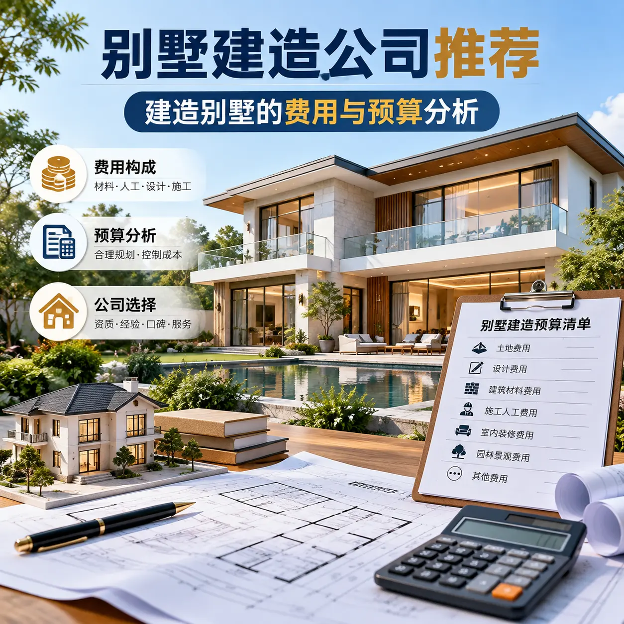 别墅建造公司推荐： 黔南 建造别墅的费用与预算分析