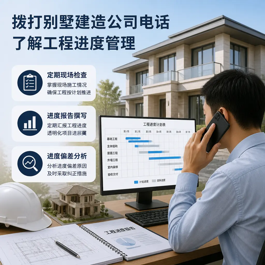 拨打黔南别墅建造公司电话，了解工程进度管理