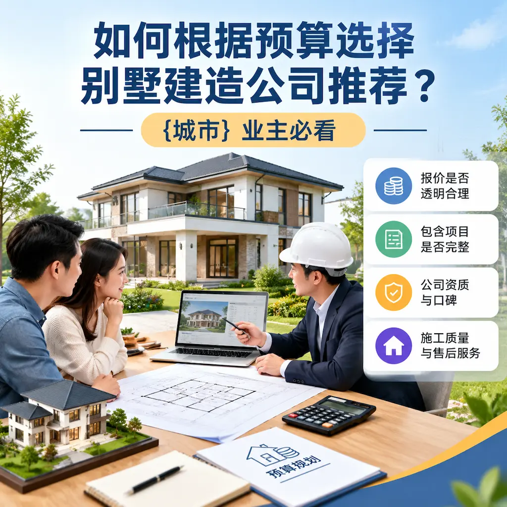 如何根据预算选择别墅建造公司推荐？ 黔南 业主必看