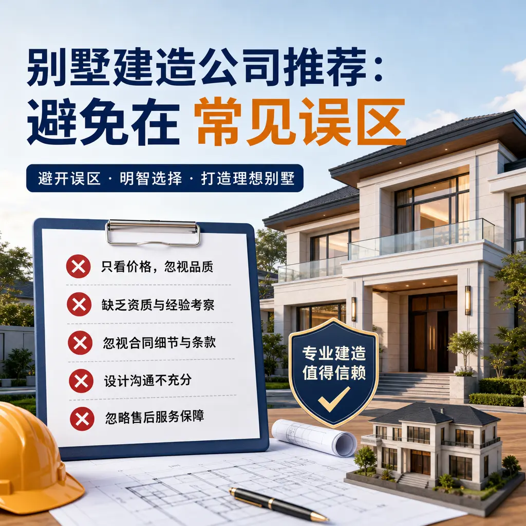 别墅建造公司推荐：避免在 黔南 的常见误区