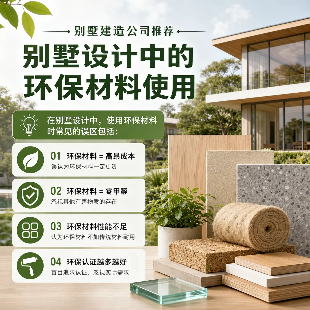 别墅建造公司推荐： 黔南 别墅设计中的环保材料使用